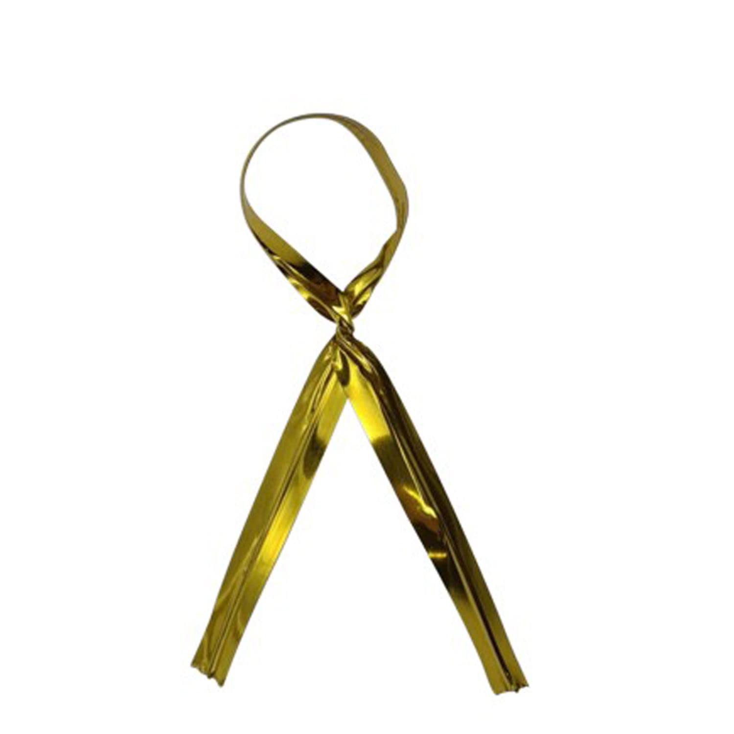 Yolli Gold Twist Ties - 80Mm - Metallic - Pack Of 200