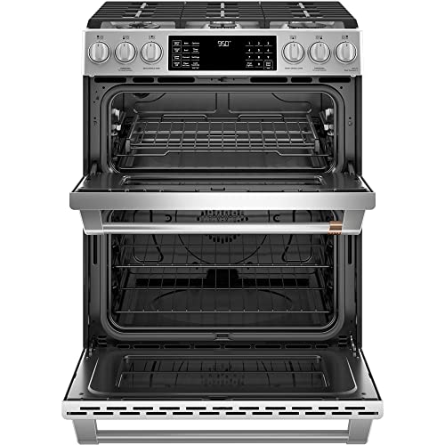 Ge E93GEC2S950P2MS1 C2S950P2Ms1 Cafe 30 Inch Smart Double-Oven Range thumb #2
