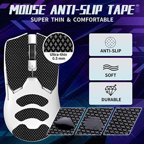 Grip cinta antideslizante para ratón Razer Viper V2 Pro con absorción de sudor 2