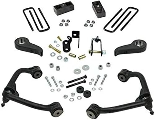 RealTruck SUPERLIFT SUSPENSION Kit de elevación de 3 pulgadas | Kit de elevación completo con extensiones de amortiguador delantero y trasero y