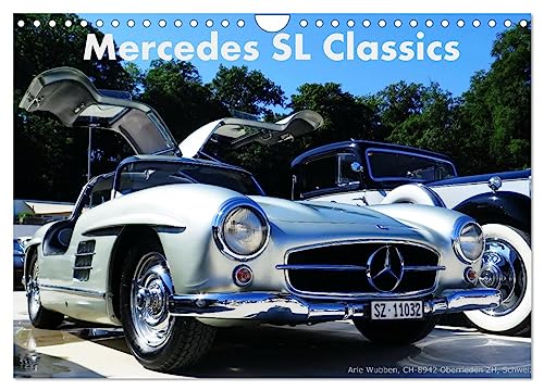 Mercedes SL Classics (Wandkalender 2026 DIN A4 quer), CALVENDO Monatskalender: Der Mercedes SL Klasse ist eine Klasse für sich. (CALVENDO Mobilitaet) Mercedes SL Classics (Wandkalender 2026 DIN A4 quer), CALVENDO Monatskalender: Der Mercedes SL Klasse ist eine Klasse für sich. (CALVENDO Mobilitaet)