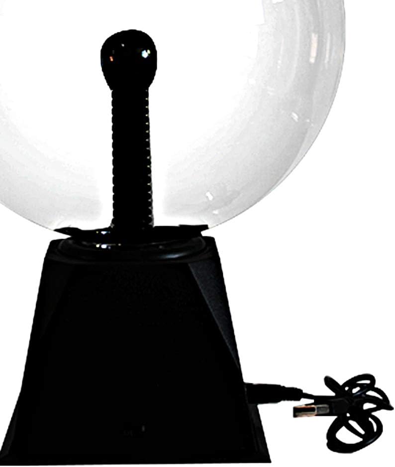 Touch Sensitive Ball Funny Lamp Glitter Lighting Kids Learning Toy, Clear, 5inch