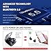 [Updated Version] Wireless Earbuds, Bluetooth 5.0 Cordless Wireless Earbuds with Mic for Android/iOS, Hi-Fi Stereo, Auto Pairing Earphones with 2000mAh Charging Case as Power Bank