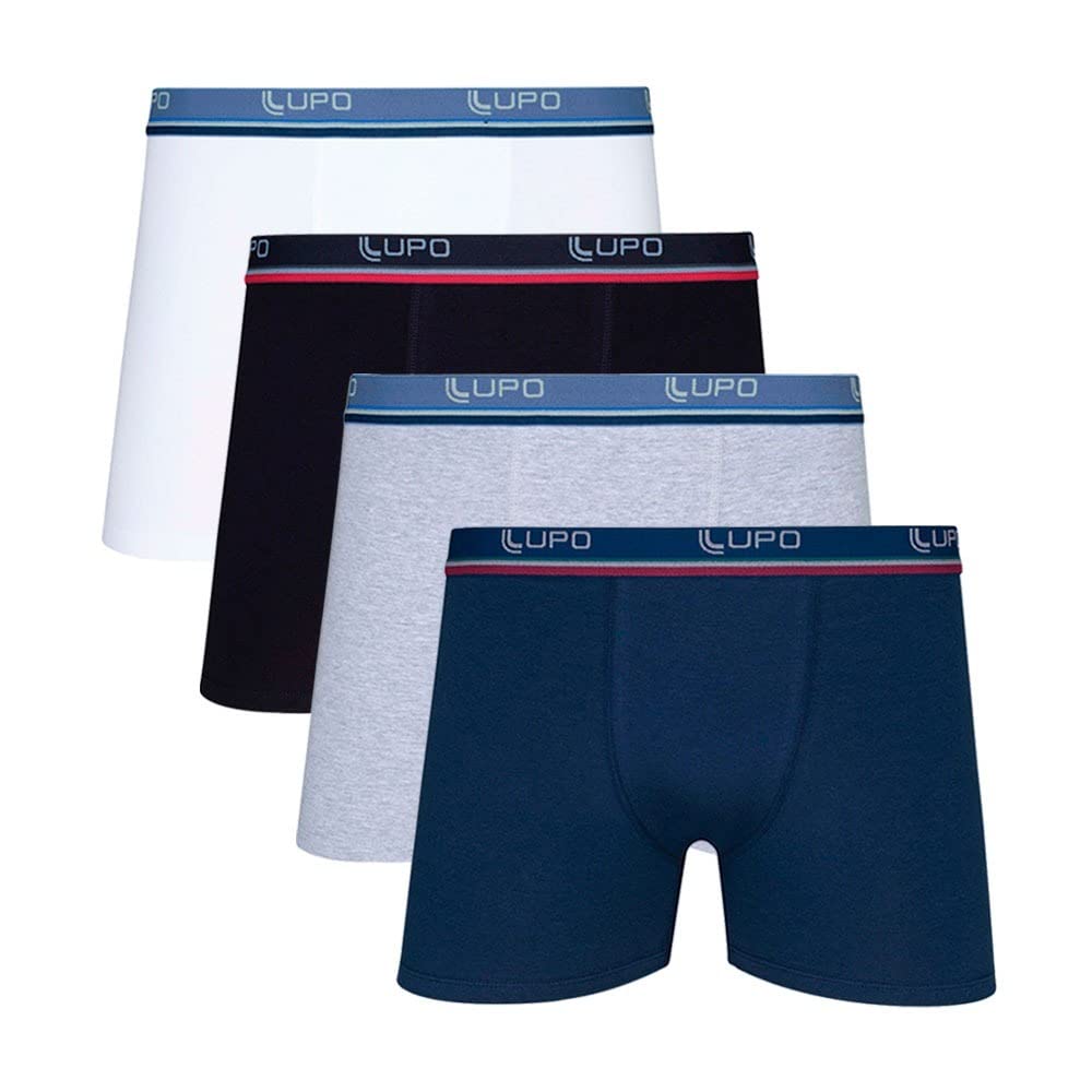 Kit 4 Cuecas Boxer Lupo Algodão Sortida Tamanho em promoção! Veja a oferta e mais achadinhos de Moda íntima 2 Hoje é o melhor dia para comprar Kit 4 Cuecas Boxer Lupo Algodão Sortida Tamanho com aquele preço maroto! Promoção! Aproveite a oferta! 2