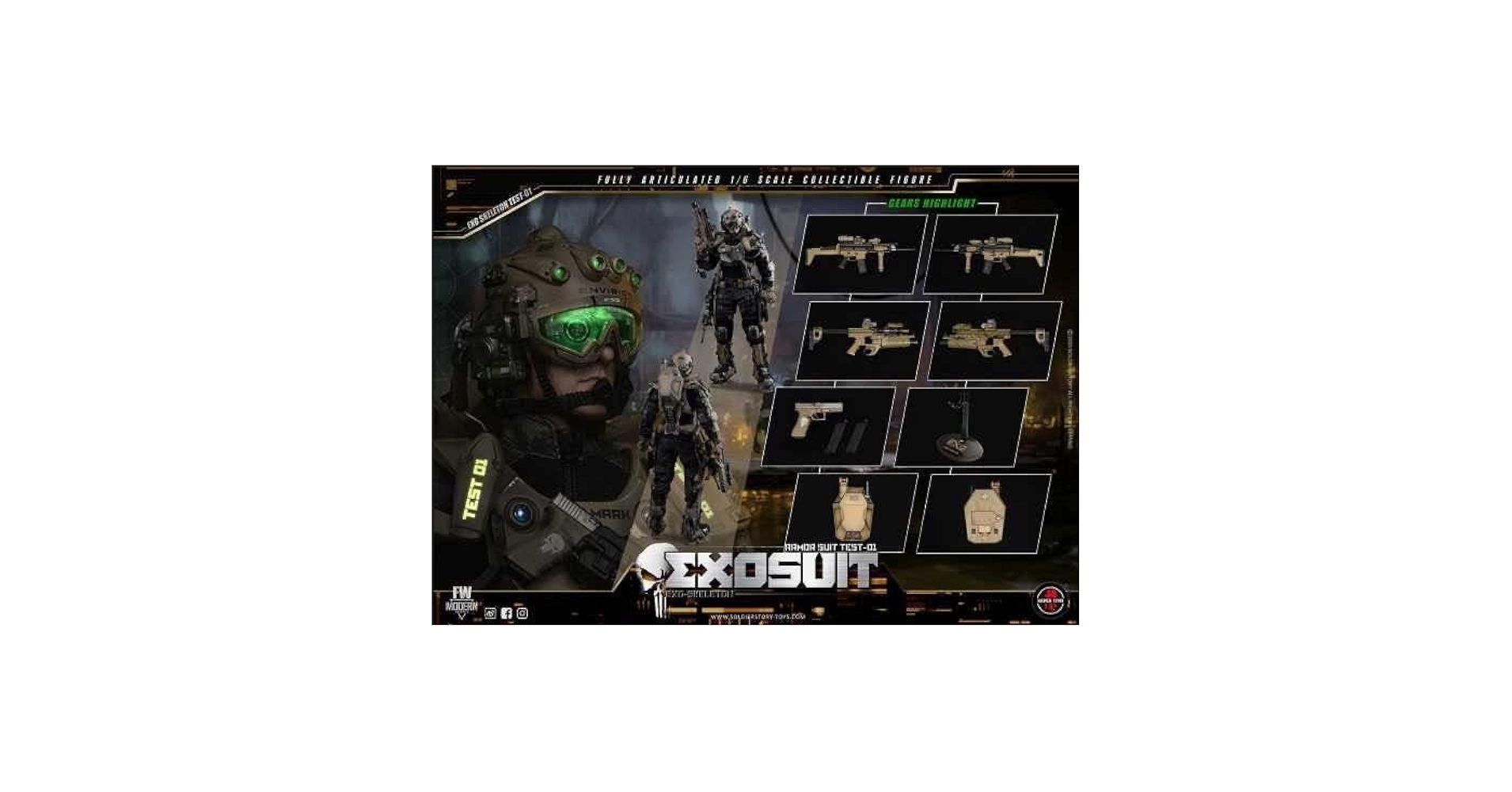 Amazon.co.jp: 未開封 SOLDIER STORY SS122 EXO-SKELETON ARMOR