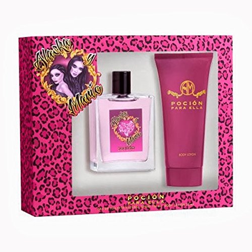 ALASKA Y MARIO MUJER ESTUCHE CON COLONIA 100 ML Y BODY LOTION 75 ML.