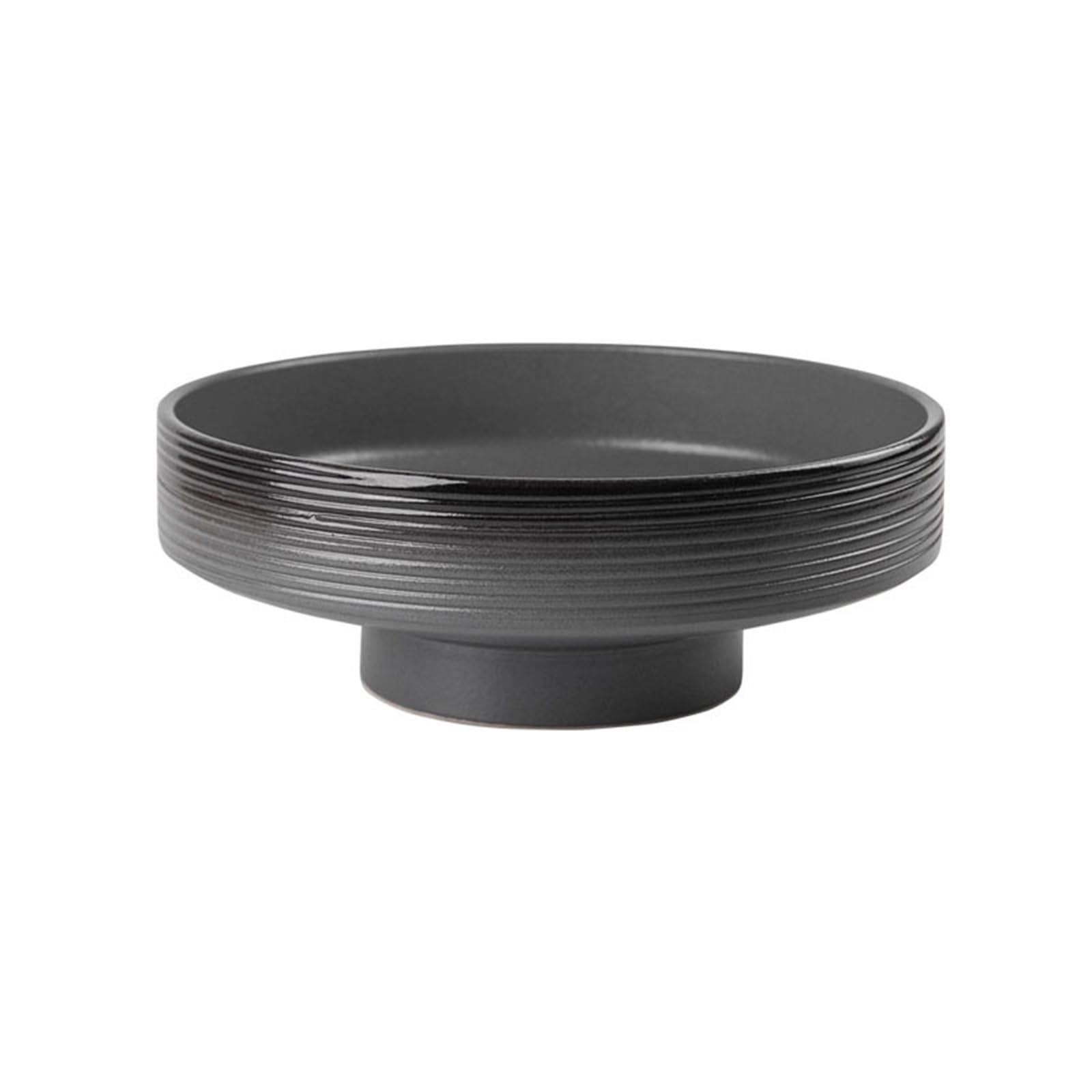 Kx9Lb8d plant saucer Low Base Threaded Ceramic Flower Arranging Saucer Chinese Desktop Plant Drip Tray flower pot saucer
