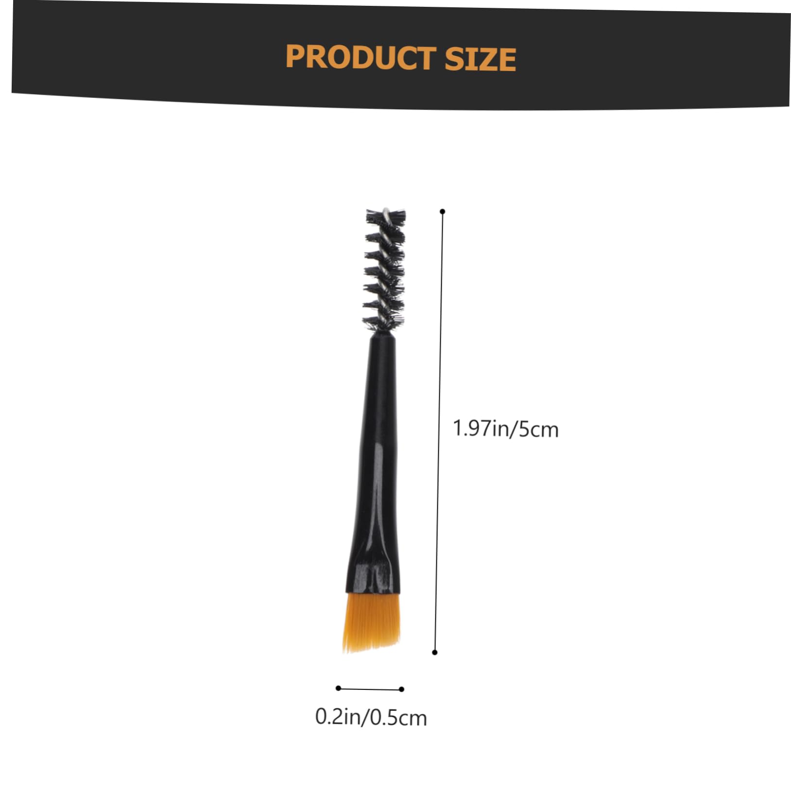 Healeved Mini Eyebrow Brush Pcs Set Brow Shaping Tool Easy to Use for Friends Family Short Handle Comb