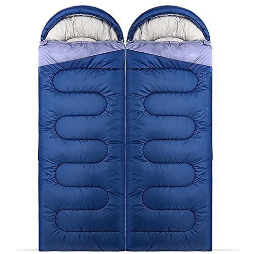 Bequemer Schlafsack Verdicken kalkisch-Outdoor-Camping-Schlafsack, um den warmen erwachsenen Schlafsack zu halten Indoor- und Outdoor-Aktivitäten ( Farbe : Medium cyan , Size : 220x75cm ) - Image 4