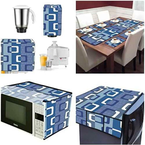 Hanu Home Finishinig Printed Laminated Non wooven Fridge Top|Dining Table Sets |Mixer and Grinder Cover|Microwave Full Cover
