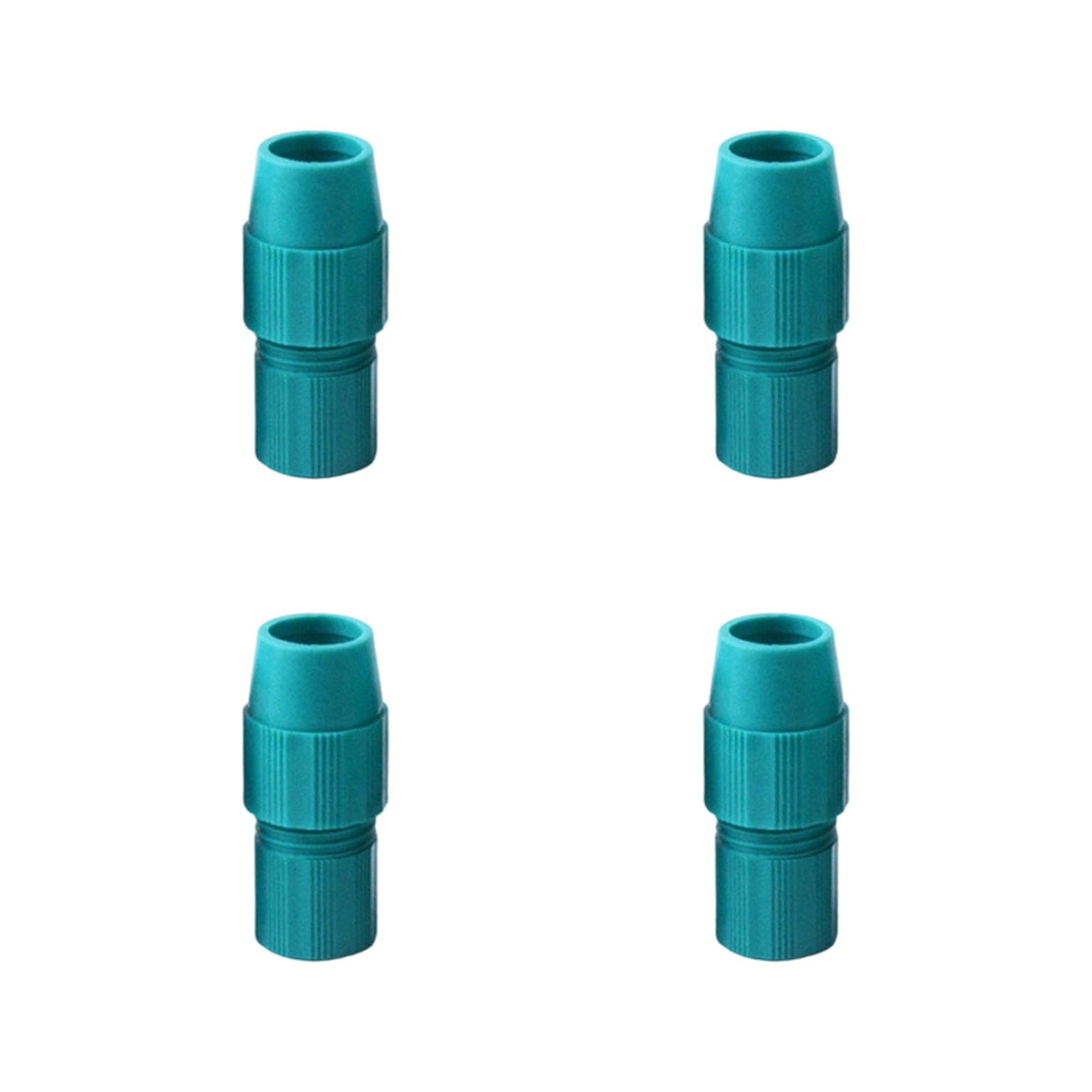 Msioytog Green 22Mm 25Mm Fishing Net Poles Connector Coupler Suitable For Smooth And Secure Attachment In 16-19Mm To 32-34Mm Size 4 Pack Fishing Tool Component
