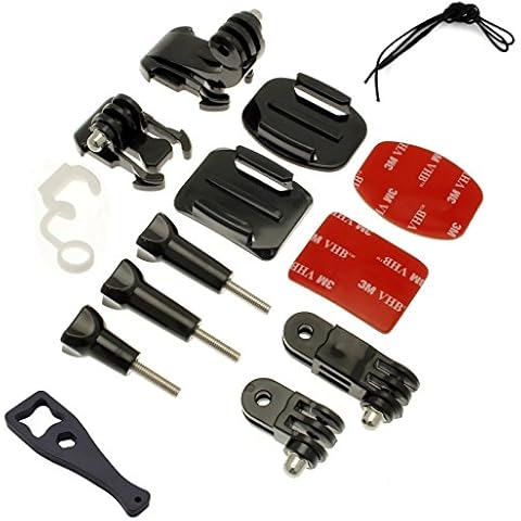 micros2u 14 Piece Action Camera Accessory Kit Cover
