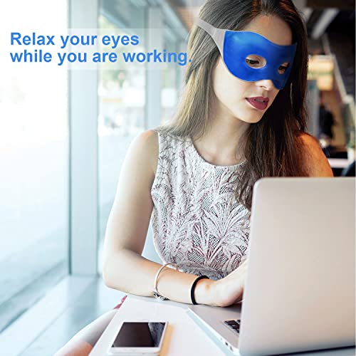 OnaEz Gel-Schlafmaske für Damen & Herren, Innovative Kältetherapie-Augenmaske, Kühlende Augenabdeckung für Kopfs - Image 7