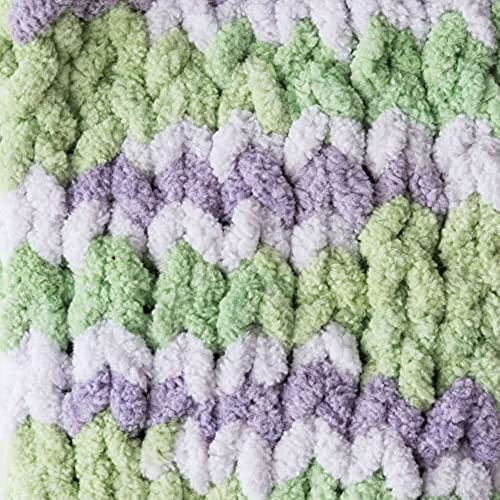 Image of Bernat Blanket Lilac Leaf Yarn - 2 Pack of 300g /10.5oz - Polyester - 6 Super Bulky - 220 Yards - Knitting /Crochet