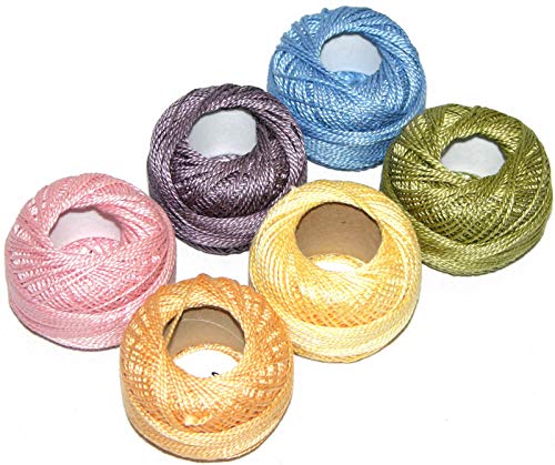 Presencia Pearl Cotton Size 12 Sampler Pack Monet miniatura 1