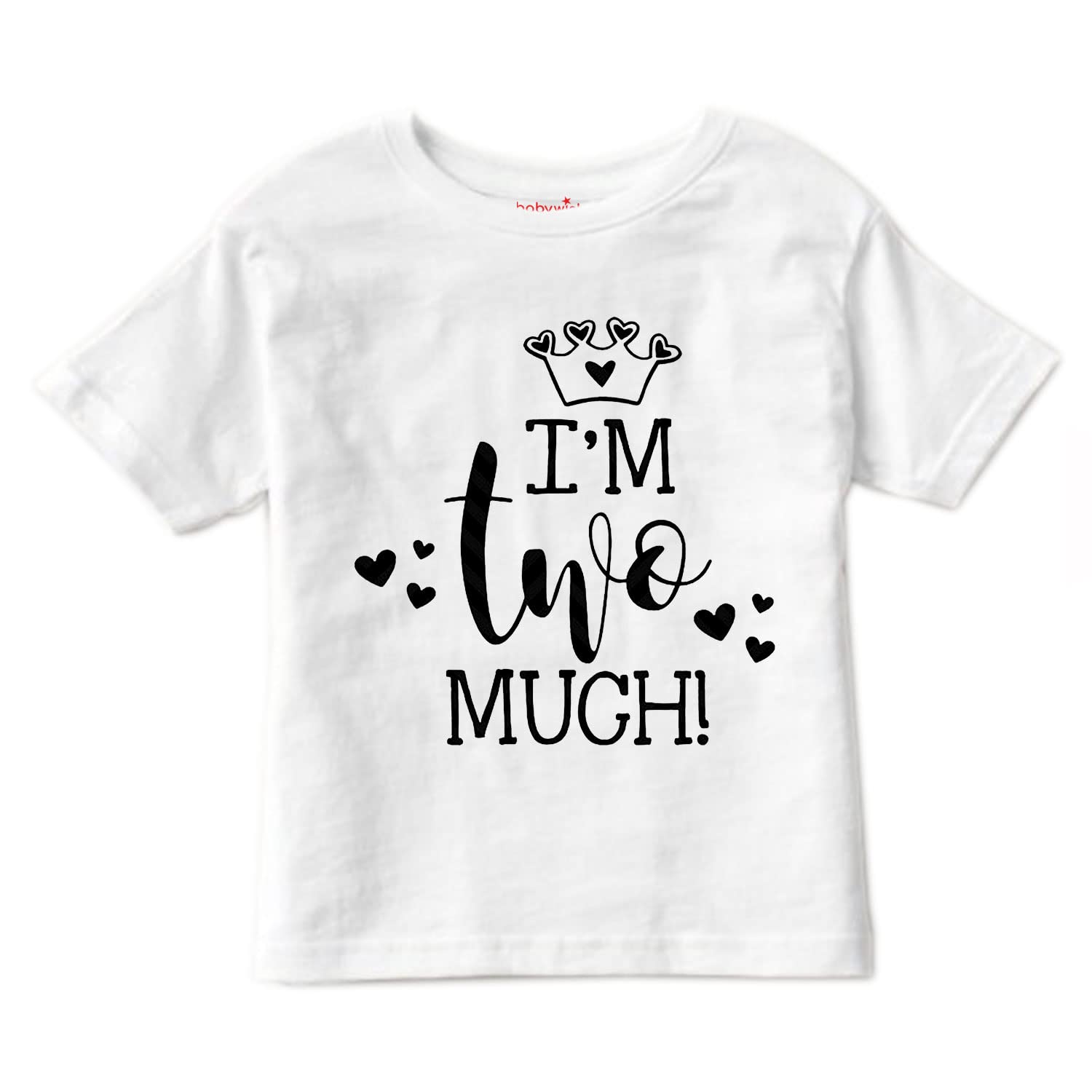 baby wishBirthday T-Shirt for Boy’s and Girl’s T-Shirt Toddler Boys Birthday T-Shirts Short Sleeve Top Kids Clothes Baby Boy T-Shirts Two Mugh Birthday