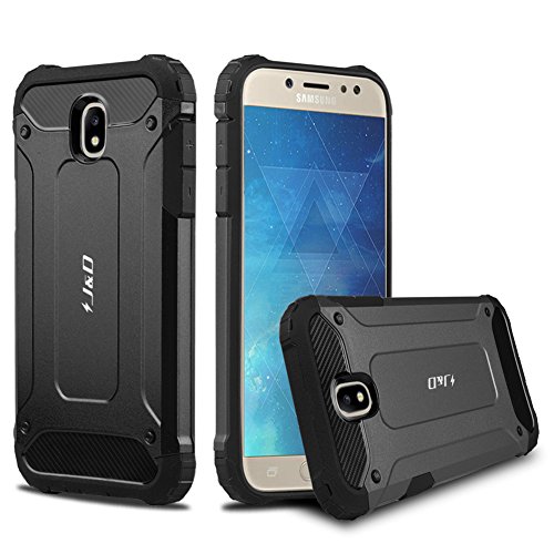 JD Compatible para Galaxy J5 2017 Funda, [Armadura Delgada] [Doble Capa] [Protección Pesada] Híbrida Resistente Funda Protectora y Robusta para Samsung Galaxy J5 (Release in 2017) - [No para J5 2016]