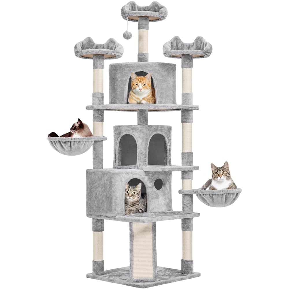 Yaheetech 76.5in Cat Tree