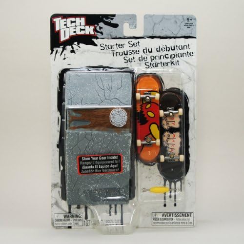 Amazon 指スケ Tech Deck Starter SK8 Set デッキ&ケースセット [TOY MACHINE] トイマシーン