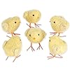 Factory Direct Craft Pack of 6 Baby Chicks for Easter and Spring Decorations 2" Wide x 1-1/2" high #5