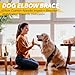 Bawektrl Dog Elbow Brace for Front Leg - Adjustable & Comfortable Support for Arthritis, Hygroma & Injury Recovery | Secure Fit for Active & Senior Dogs | Prevents Licking, Calluses (Vet-Recommended)