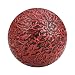 Red Metal Decorative Sphere