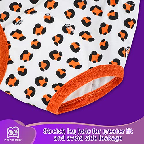 Image of MooMoo Baby Potty Training Underwear 9 Packs Absorbent Toddler Training Pants 5T