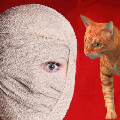 Comedy Cat podcast. Life with Bucky. World-renown anthropologist William Mummy and Kitty Karloff. Podcast Por arte de portada