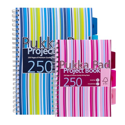 Cahier à spirale A5 Pukka Pad Proba5 pour centraliser vos notes sans mélanger