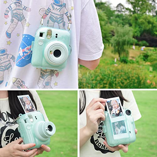 Funda transparente con brillo compatible con Instax Mini 12 miniatura 7