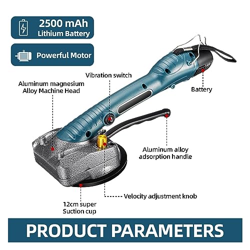 Tileing machine con vibrador de piso automático y ventosa para colocación de cerámica 6