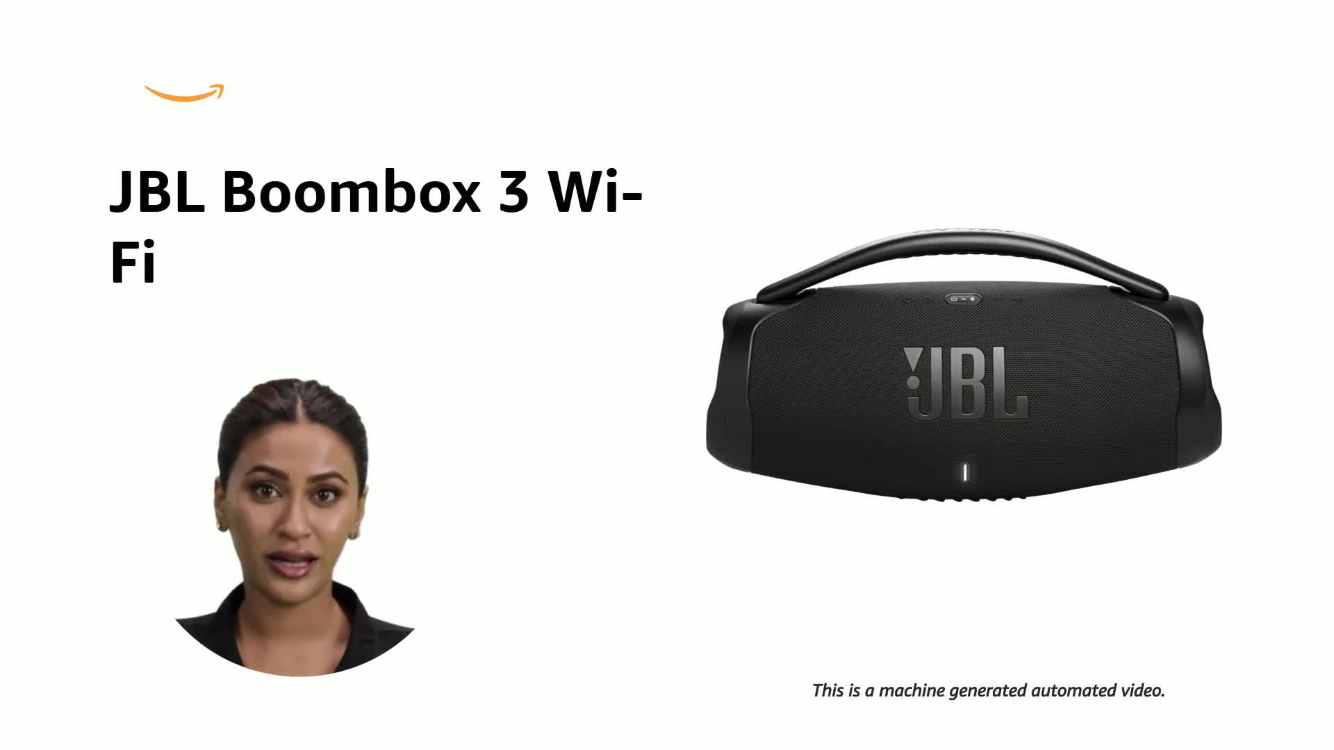 JBL Boombox 3 Wi-Fi, Wireless Portable Bluetooth Speaker, 24H
