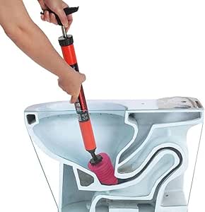 Sbloccatore WC Alta Pressione - Stantuffo Pneumatico Per Scarichi Intasati - Fino A 120 Psi - Foto 11