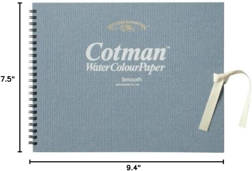 Winsor & Newton Windsor & Newton Cotman Sketchbook Fine F2 240x190mm (18 Sheets) White