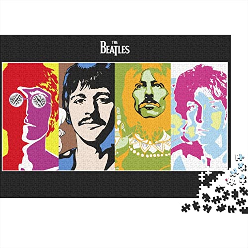 The Beatles Puzzle Adulte – Puzzle 1000 P – Photo De Groupe de Rock Musique – Adultes Et Enfants – Puzzle De Qualité Supérieure 1000pcs (75x50cm) - Les Beatles, Paul McCartney, John Lennon, RIngo Starr, George Harrison The Beatles Puzzle Adulte - Puzzle 1000 P - Photo De Groupe de Rock Musique - Adultes Et Enfants - Puzzle De Qualité Supérieure 1000pcs (75x50cm)