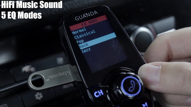 NULAXY 54W Bluetooth 5.3 Adapter Auto mit 4 Ladeanschlüssen