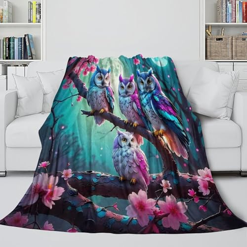 Couverture de lit douce Hiouf avec impression 3D et microfibre premium - 5