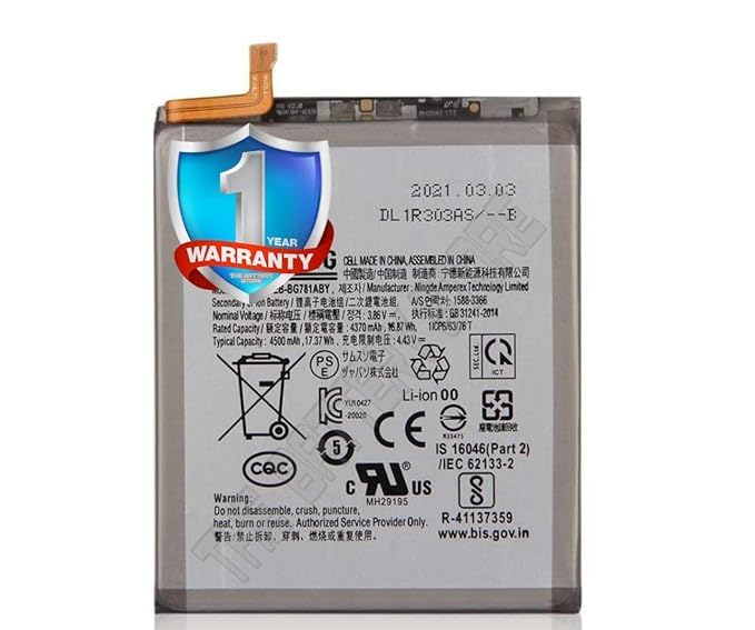 Original EB-BG781ABY Battery for Samsung Galaxy S20 FE/Galaxy A52 battrey with 1 Year Warranty**** (X00540)
