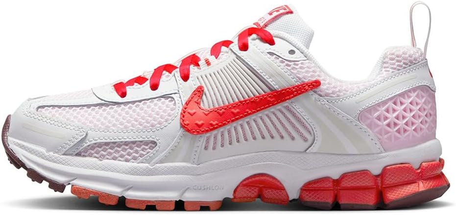 NIKE VOMERO 5 BG (GS) "SUMMIT WHITE/LT CRIMSON-PINK FOAM"