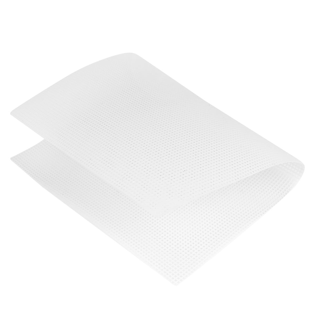 Malla de plástico blanco GARVALON para manualidades punto de cruz y tapices