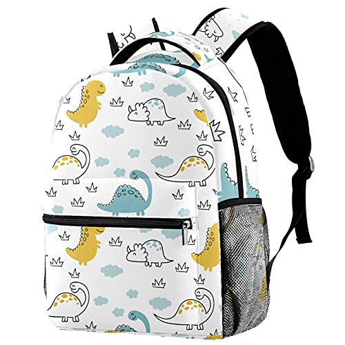 Sac à dos d'école multicolore chat et licorne pour ordinateur