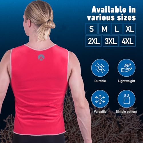 SHARKSKIN Chillproof Essentials Vest (Men) Red X-Large miniatura 5