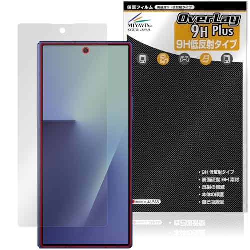 ミヤビックス Galaxy Z Fold7 M-F966Q / SC-56F / SCG34 / SM-F966Z サブディスプレイ 対応 表示画面 保護 フィルム 高硬度 9H 低反射 PET製 強化ガラス同等の硬度 日本製