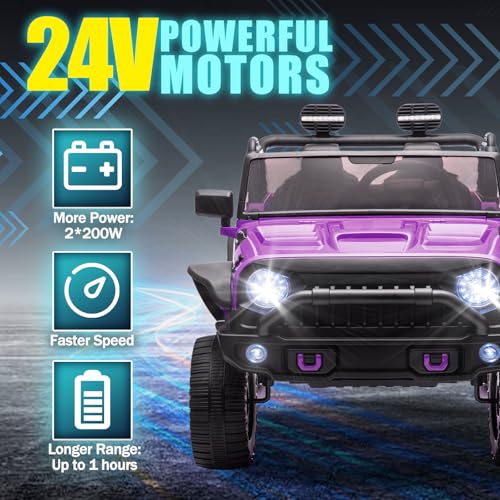 Bcarorur Z1 24V 2 Seater Ride On Toys thumb #1