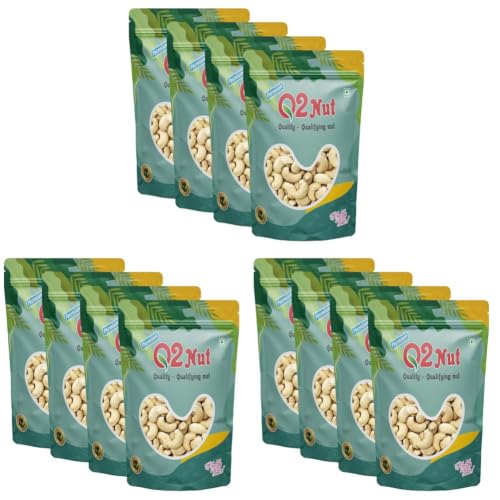 Image of Q2 Nut (Cashew /Kaju roasted, 800g (4x200g)) (Pack of 3)