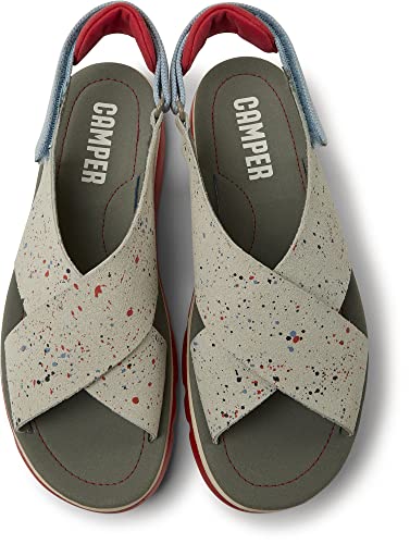 Image of Camper Women's Oruga Sandal K200157, Medium Gray 039-36 EU / 6 US