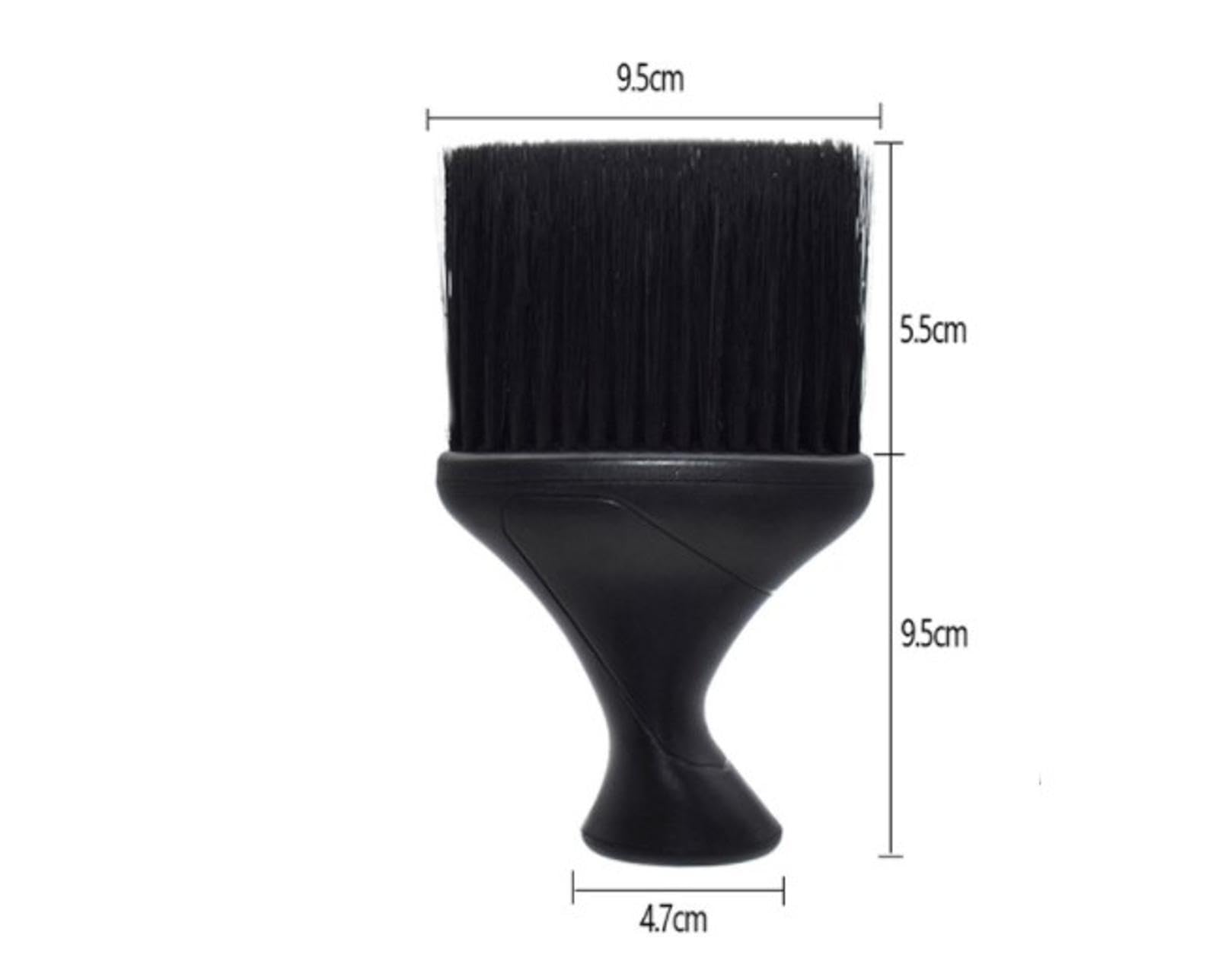 Soft Hair Brush with Flat Base Neck Duster Hairdressing Cleaning Hairbrush Hair Cutting Brush for Hairdressers Stylist - Image 2