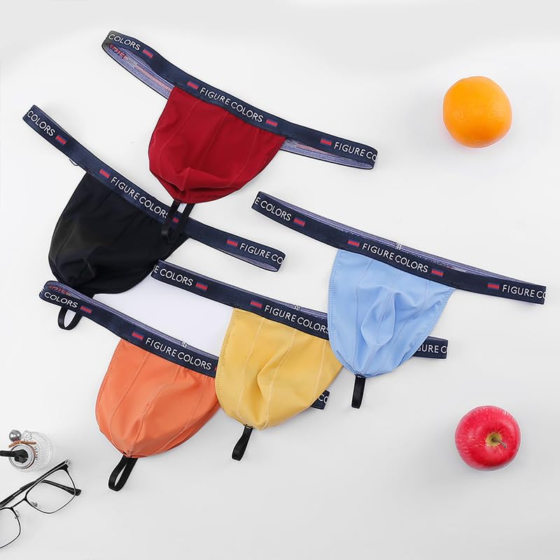 Men's Slim Band Thong Low-Rise Soft 3 Pack3