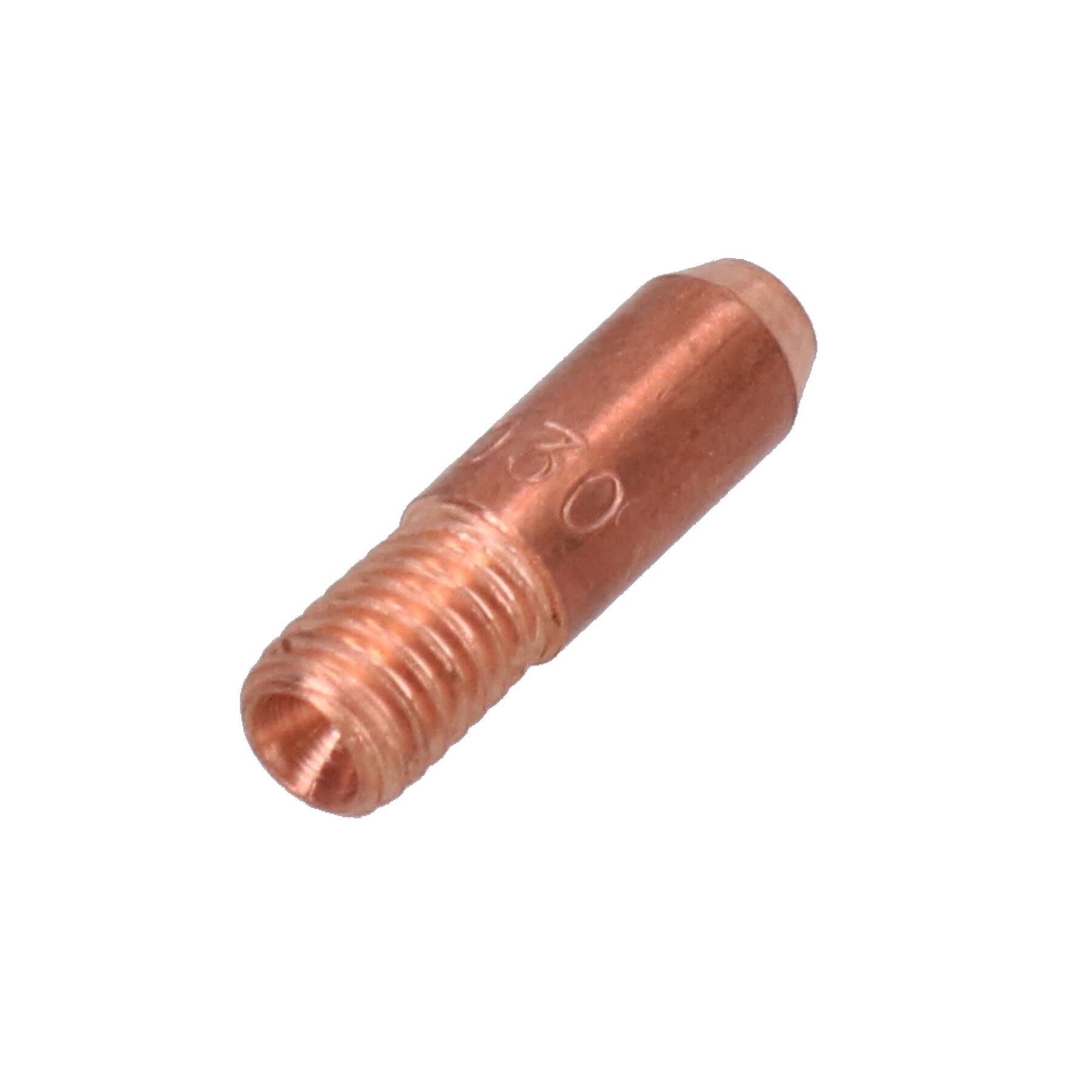 Mini punte di contatto 0,8 mm 50pk Hobby saldatura torcia saldatore MIG Gas M5 filo