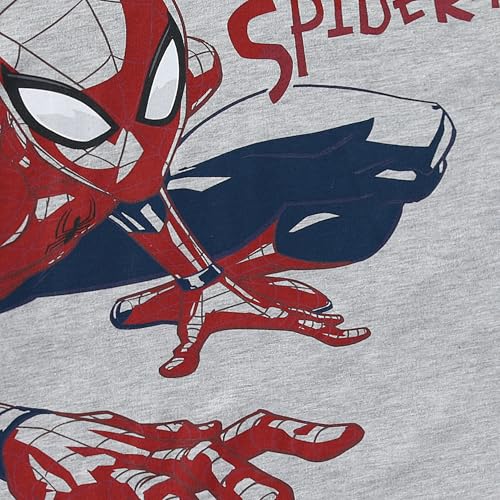 Image of Marvel Spider-Man Boys Short Sleeve T-Shirt and Shorts Set for Little and Big Kids
